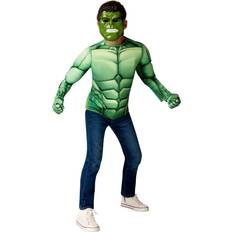 Hulk maske Rubies Marvel Hulk Muskuløs Overkrop med Maske