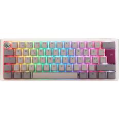 Cherry MX Blue - Gaming tastatur - Mekanisk Tastaturer Ducky DKON2161ST ONE 3 Mini Mist RGB Cherry MX Blue Hotswap Keyboard (Nordic)