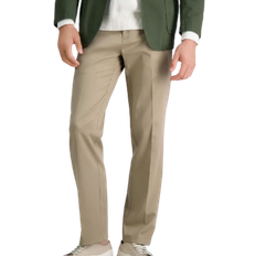 Haggar Premium No Iron Straight-Fit Flat Front Pants - British Khaki