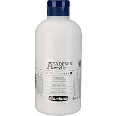 Schmincke Akademie Akrylfarve Titanium White 500ml