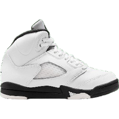 Nike Jordan 5 Retro PS - White/Black/Sail/Metallic Silver