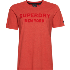 Oberteile Superdry Vintage Stack Graphic T-Shirt - Cayenne Pink