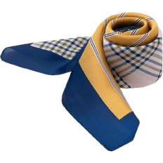 Fahlén Of Sweden Scarf - Blue/White/Yellow