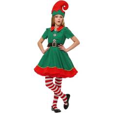 Fun Costumes Girls Holiday Elf Costume