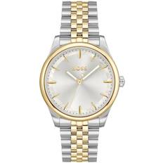 BOSS Graceful Two Tone 1502779, Size 36mm Gold Tone/Stainless
