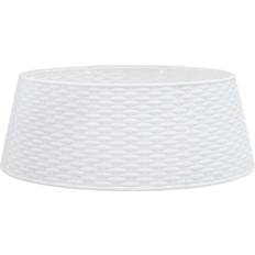 Julgransmatta vidaXL 4019954 White Julgransmatta