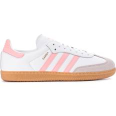 adidas Junior Samba OG - White/Semi Pink Spark/Gum