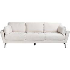 Beliani Nenola Beige Sofa 252cm 4 Seater