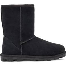 Ugg boots leather UGG Essential Short Leather Boot - Black