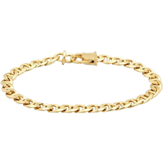 Gold Plated - Man Bracelets Tom Wood 18K Jude Bracelet