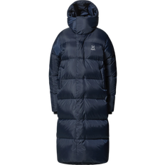 Gehen & Wandern/Laufen Mäntel Haglöfs Long Down Parka Women - Tarn Blue