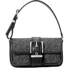 Michael Kors Colby Extra Small Empire Signature Logo Shoulder Bag - Black