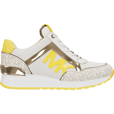 Women - Yellow Sneakers Michael Kors Maddy Two-Tone Logo - Daisy Yellow