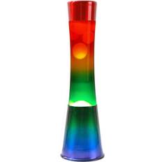 Métal Lampes à lave iTotal I-Total Magma Glitter Rainbow 2 XL1782 Lampe à lave