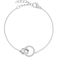 Edblad Eternal Orbit Bracelet - Silver/Transparent