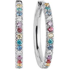 Sif Jakobs Earrings Ellera Grande - Silver/Multicolour