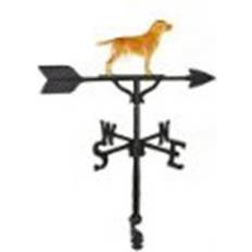 Montague Metal Yellow Lab Weathervane