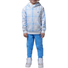 Nike Toddler Jordan Brooklyn Essentials Holiday Pullover Hoodie Set - Legend Blue (HQ7730-469)