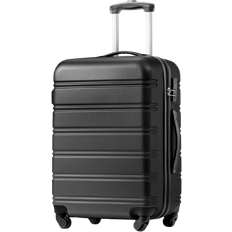 ABS Plastic Cabin Bags Temu Abs Hard Shell Travel Trolley Suitcase 51cm