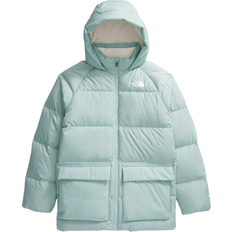 Jackets The North Face Kid's North Down Fleece-Lined Short Parka - Muted Pine