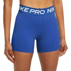 Kuntoilu & Kuntosali - Sininen Housut & Shortsit Nike Pro 365 5" Shorts Women's - Hyper Royal/White