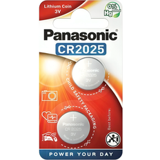 Panasonic Batteries Batteries & Chargers Panasonic CR2025 Compatible 2-pack