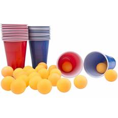 Bon_marché Jeux d'Alcool Jeu beer pong bière et d'alcool jeu à boire fête soirée 24pcs gobelets et balles