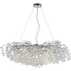 Cromo Lampade a Sospensione Paul Neuhaus Ricicle Chrome Pendant Lamp