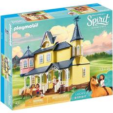 Playmobil spirit Playmobil Dreamworks Spirit Lucky's Happy Home 9475