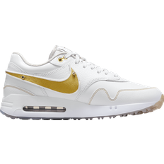 Nainen - Vedenpitävä Golfkengät NIKE Air Max 1 '86 OG x Eastside - White/Pale Grey/Light Bone/Metallic Gold