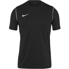 Nike Polyester T-shirts Nike Junior Park 20 SS Training Jersey - Black/White/White