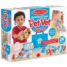 Doktorsleksaker på rea Melissa & Doug Veterinärset