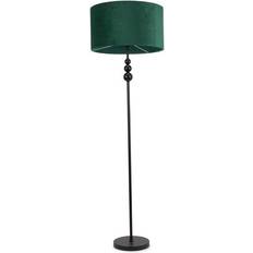 ValueLights Marissa Bottle Green Floor Lamp 145cm