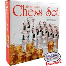 Jeux de société pour adultes vente Shot Glass Chess Set