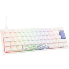 60% - Gaming tastatur - Hvite Tastaturer Ducky One 2 Pro Mini White Edition Kailh Red Switch Gaming Keyboard (German)