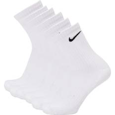 Women Clothing Nike Everyday Cushioned Training Crew Socks 6-pack - White/Black