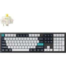 Keychron Black Keyboards Keychron Q6 Max QMK Gateron Jupiter Banana Wireless (English)