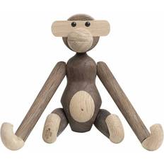 Kay Bojesen Monkey Small Oak/Smoked Oak Figurine 20cm