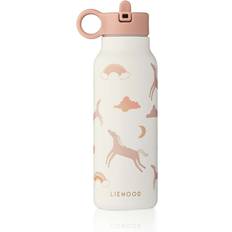 Liewood Rostfritt stål Vattenflaskor Liewood Falk Dricksflaska 350 ml Dream Ecru