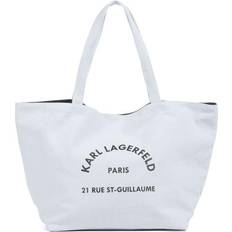 Karl Lagerfeld Tasker Karl Lagerfeld Rue St-Guillaume Shopper - Lyseblå/Sort