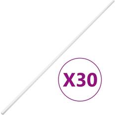 vidaXL Kabelkanaler 30x15 mm 30 m PVC