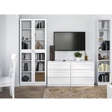 Arnstein Display White 200cm H X 30cm W X 80.5cm D