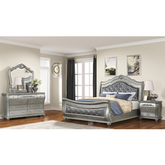 Double Beds - Queen Bed Packages Galaxy Destiny 4 Pc Queen Bedroom Set