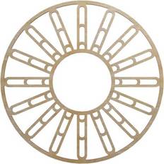 Ceiling Medallions Ekena Millwork Hale Fretwork Ceiling Medallion 20OD 3/8T