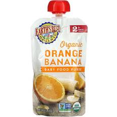 C-vitaminer Barnmat & Ersättning Earth's Best Organic Baby Food Puree 6 Months Orange Banana 4 oz