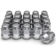 White Knight Wheel Lug Nuts 1704S-20AM 20 Pack