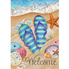 Briarwood Lane Day in the Sun Summer House Flag 28" x 4