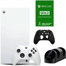 Xbox Entrotek, Xbox Series X Digital White Console with Accessories & 3 Month Live