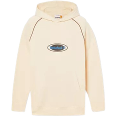 Timberland Women Sweaters Timberland Oval Logo Hoodie - Angora