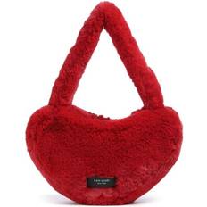 Pelliccia Sintetica Borse Kate Spade Borsa A Spalla - Rosso